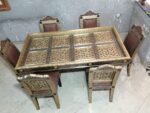 Table traditionnel de Luxe - 6 chaises – Image 2